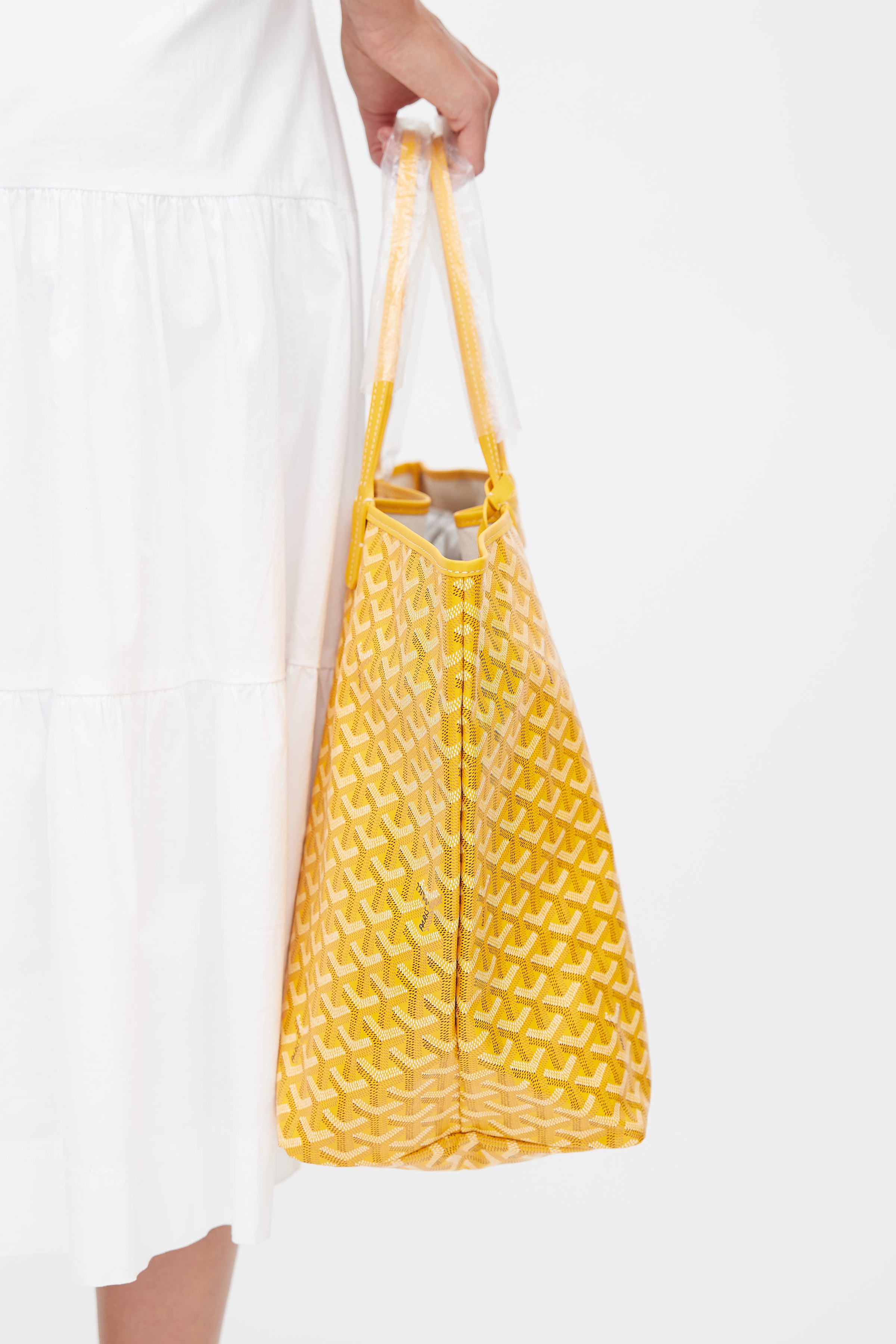 Goyard Yellow St. Louis GM Tote Bag, Designer Brand