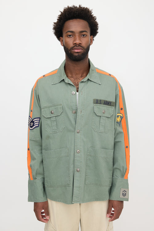 Greg Lauren Army Shirt