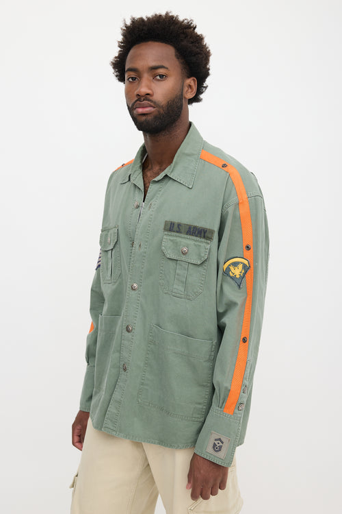 Greg Lauren Army Shirt