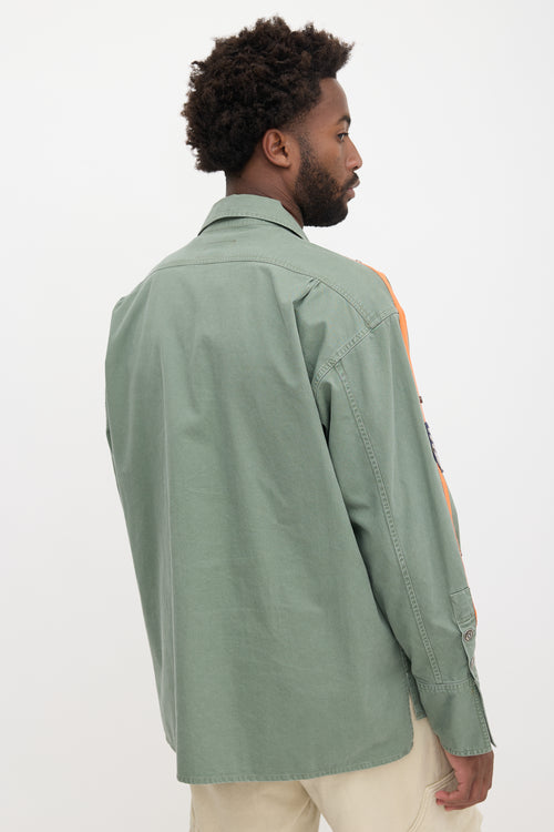 Greg Lauren Army Shirt