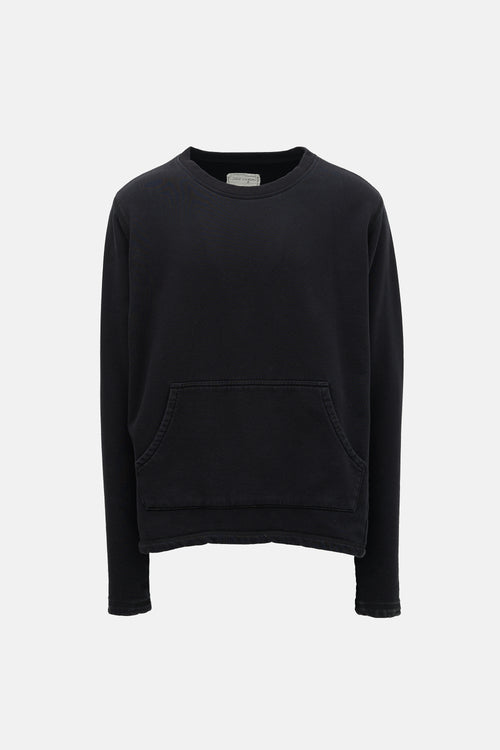 Greg Lauren Pocket Crewneck Sweatshirt