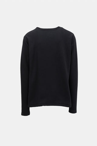 Greg Lauren Pocket Crewneck Sweatshirt