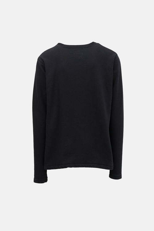 Greg Lauren Pocket Crewneck Sweatshirt