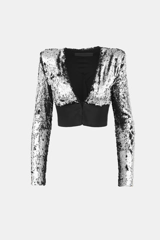Greta Constantine Sequin Trixie Bolero