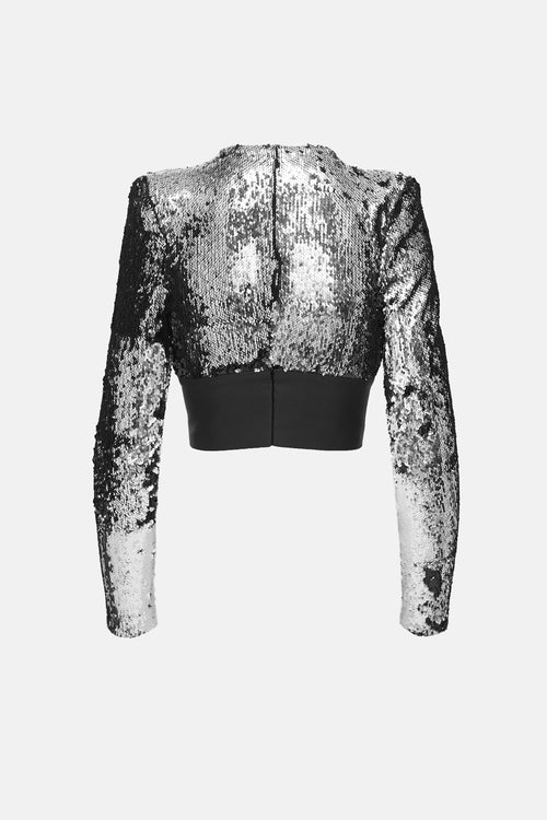 Greta Constantine Sequin Trixie Bolero