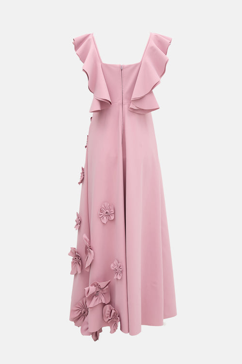 Greta Constantine Dragonette Flower Dress