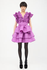 Greta Constantine Spring 2021 Silk Dupont Dress