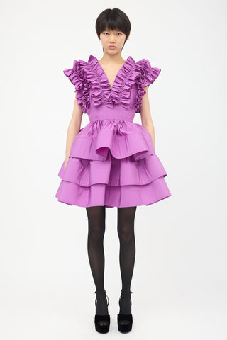 Greta Constantine Spring 2021 Silk Dupont Dress