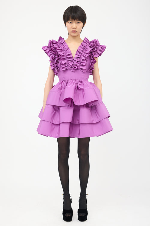 Greta Constantine Spring 2021 Silk Dupont Dress