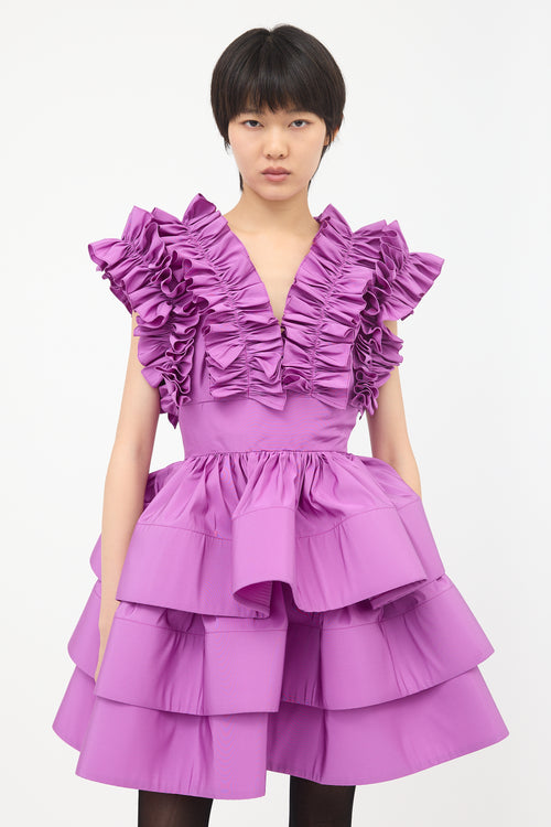 Greta Constantine Spring 2021 Silk Dupont Dress