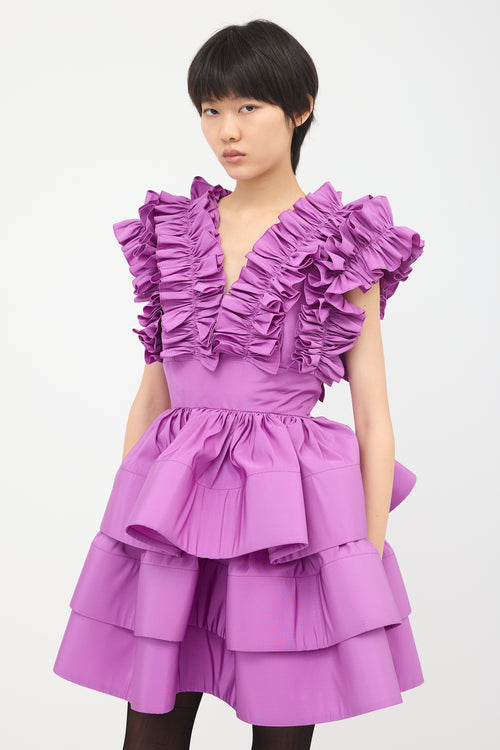 Greta Constantine Spring 2021 Silk Dupont Dress