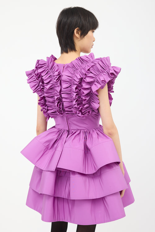 Greta Constantine Spring 2021 Silk Dupont Dress