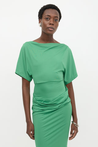 Greta Constantine Surplice Back Vita Dress