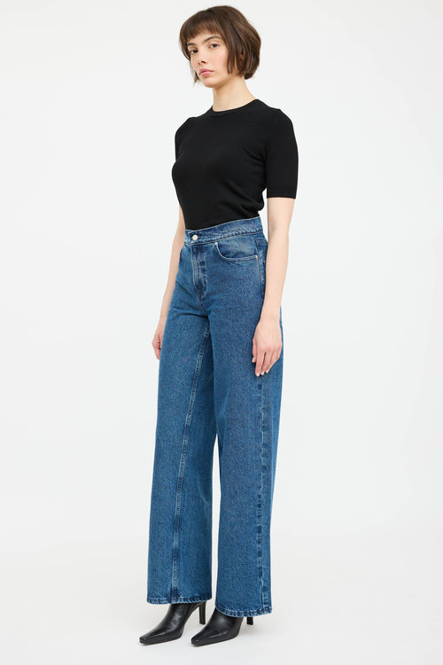 Grlfrnd Angelina Wide Leg Jeans