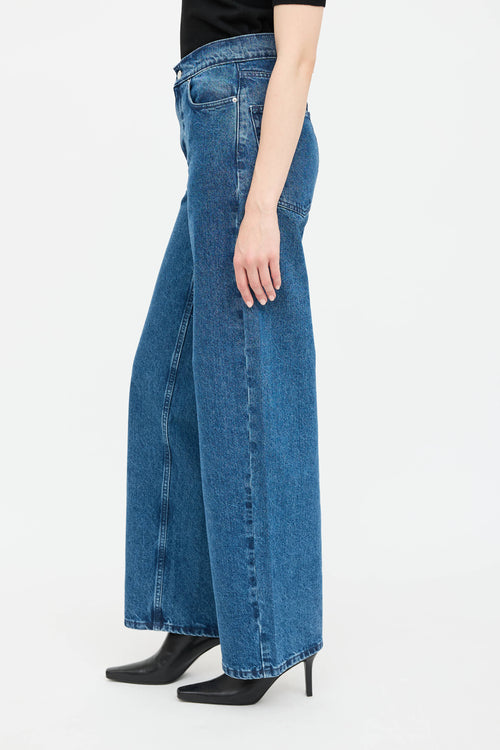Grlfrnd Angelina Wide Leg Jeans