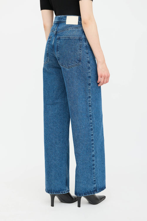 Grlfrnd Angelina Wide Leg Jeans
