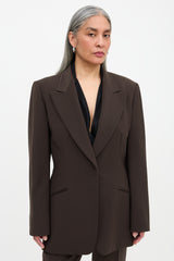 Gucci 1990s Wool Peak Lapel Suit