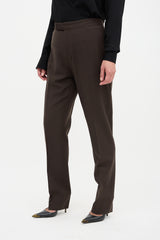 Gucci 1990s Wool Peak Lapel Suit