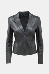 Gucci 1999 Leather Blazer
