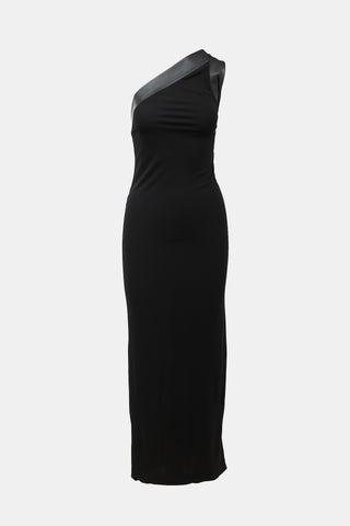 Gucci 2000s One Shoulder Gown