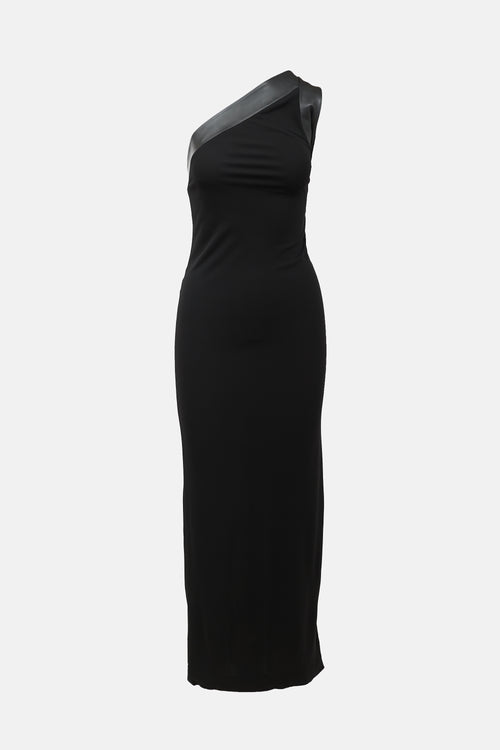 Gucci 2000s One Shoulder Gown