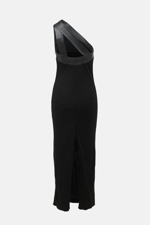 Gucci 2000s One Shoulder Gown