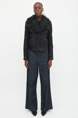 Gucci 2000s Shearling Jacket