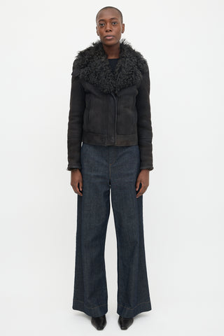 Gucci 2000s Shearling Jacket