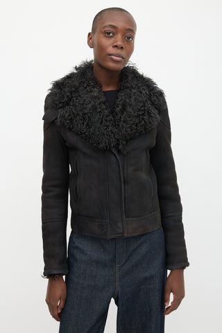 Gucci 2000s Shearling Jacket