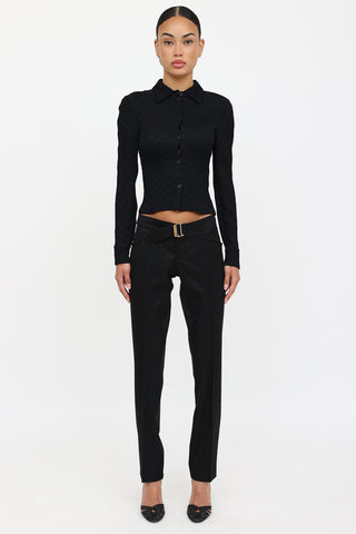 GucciC. 2004 Belted Pant