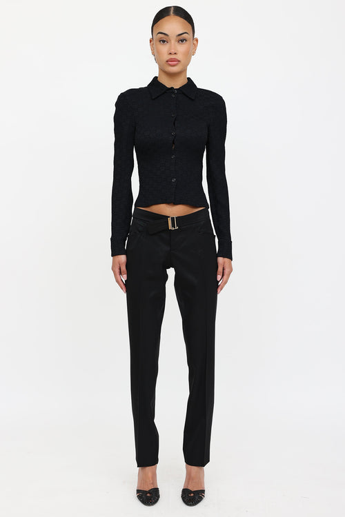 GucciC. 2004 Belted Pant