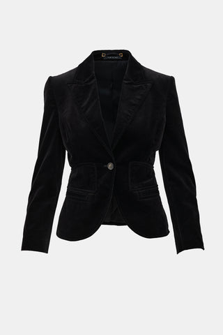Gucci 2005 Velvet Blazer