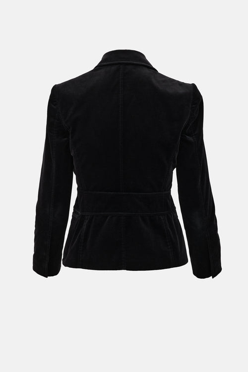 Gucci 2005 Velvet Blazer