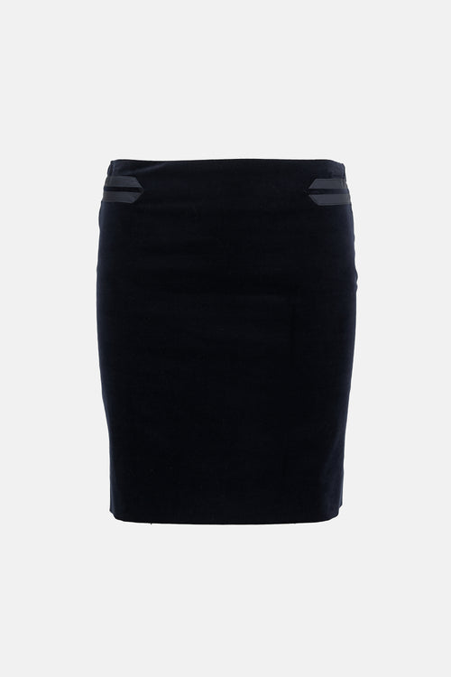 Gucci 2005 Velvet Skirt
