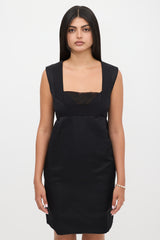 Gucci 2007 Silk Pleated Shift Dress