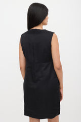 Gucci 2007 Silk Pleated Shift Dress