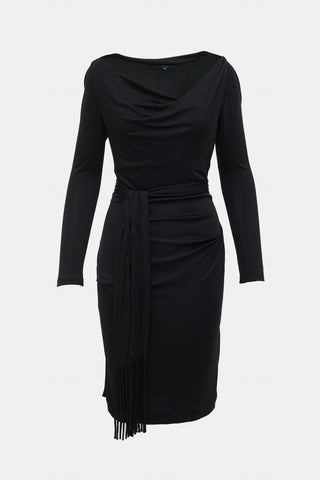 Gucci 2008 Draped Jersey Dress