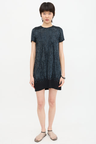 Gucci 2009 Silk Embellished Dress