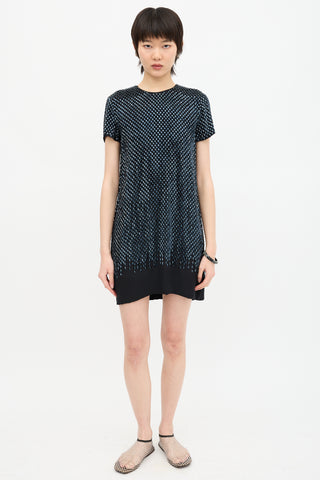 Gucci 2009 Silk Embellished Dress