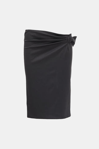 Gucci 2010 Wool Bow Skirt