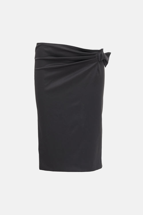 Gucci 2010 Wool Bow Skirt