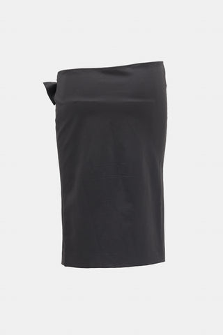 Gucci 2010 Wool Bow Skirt