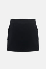 Gucci 2014 Button Front Mini Skirt