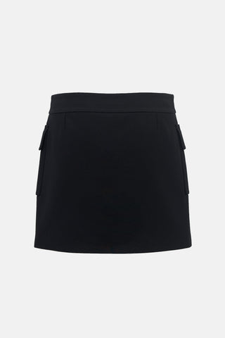 Gucci 2014 Button Front Mini Skirt