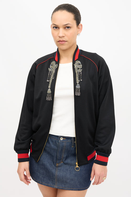 Gucci 2016 Embellished Bomber Jacket