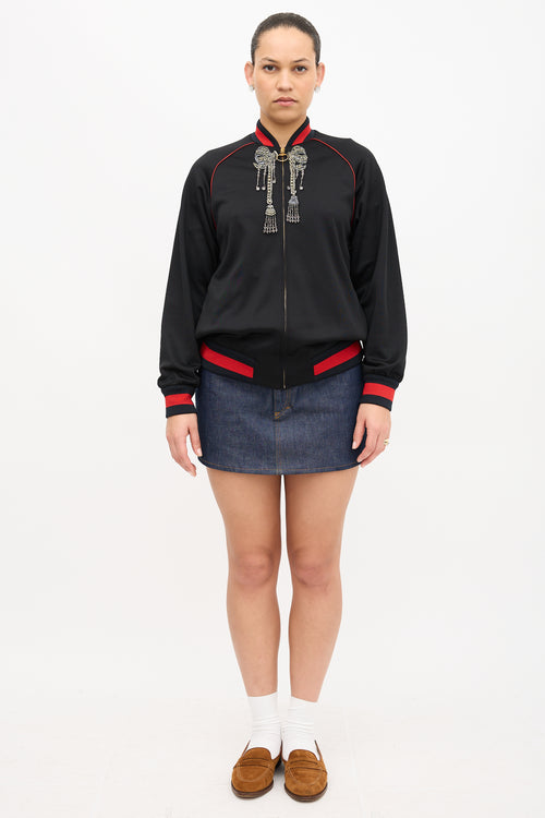 Gucci 2016 Embellished Bomber Jacket