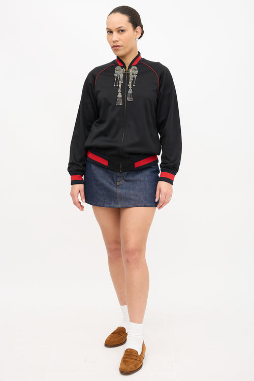 Gucci 2016 Embellished Bomber Jacket