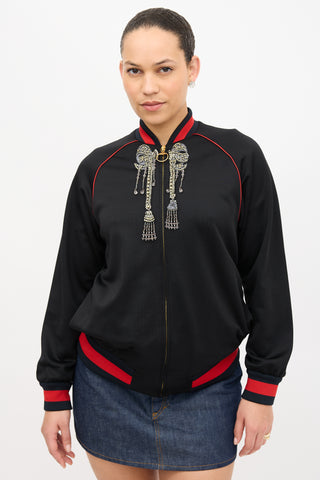 Gucci 2016 Embellished Bomber Jacket