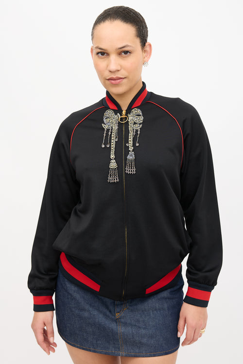 Gucci 2016 Embellished Bomber Jacket