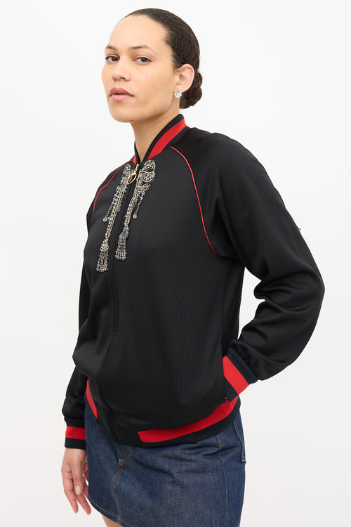 Gucci 2016 Embellished Bomber Jacket